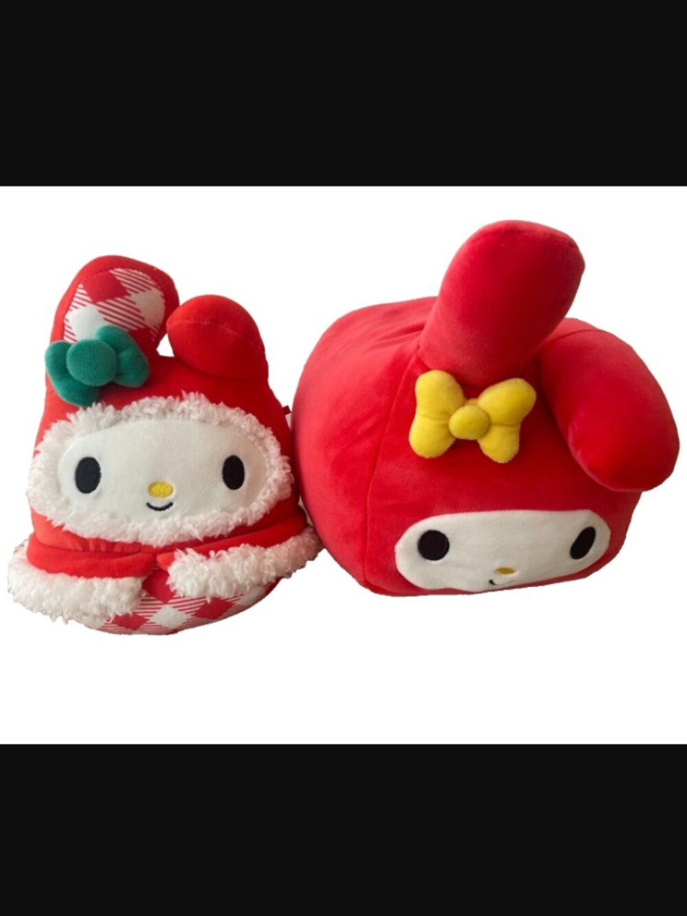 Hello Kitty Squishmallows Square Plush Universal Studios My Melody Christmas 6"